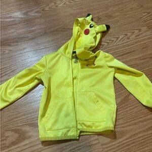 Pikachu zipper jacket